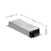 Alimentation LED Voltios 300W 60A 4.2V AC-DC simple, haute efficacité 92%, avec affichage PFC actif, qualité industrielle, entrée 90-264V