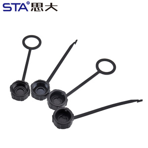 E7 loạt bụi cap Bìa Threaded lưỡi lê không thấm nước bảo vệ vỏ cắm không thấm nước Gasket Nam Nữ Thông tư nối - Product Image 3