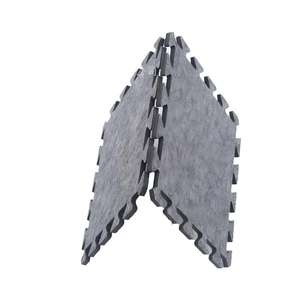 Tapis de piano en feutre insonorisant à fibres de polyester épaisses, tapis antidérapant pour salle de batterie, isolation acoustique pour sol de salle de sport - Product Image 1