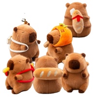 Peluche Capybara Super Douce en Gros, Ours de Dessin Animé Mignon en Coton PP, Cadeau d'Anniversaire Amusant, Compagnon Ludique pour Soulager le Stress