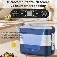 Haute qualité auto cuisson boîte à lunch en acier inoxydable réservoir intérieur multifonctionnel portable électrique boîte à lunch chauffe-aliments