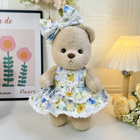 Vente directe d'usine, nouveau costume de remplacement pour poupée en peluche Lina Knuckle Bear de 30 cm