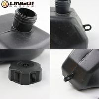 Réservoirs de carburant d'essence en plastique de haute qualité avec bouchon pour petit taureau Mini ATV Quad Buggy 4 roues moto partie du corps