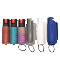 Étui Porte-clés Rempli de Spray Auto-Défense Liquide Gel 20ml 40ml 100ml Aérosol