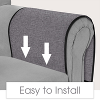 Accessoires essentiels pour fauteuil inclinable et fauteuil Caddy Cup Holder Pillow Remote Holders for Bed & Chair