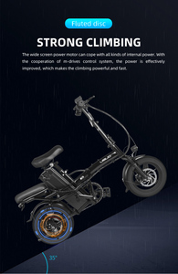 Mini <span class=keywords><strong>bicicleta</strong></span> eléctrica plegable <span class=keywords><strong>de</strong></span> litio, <span class=keywords><strong>de</strong></span> China, <span class=keywords><strong>de</strong></span> alta calidad - Product Image 4
