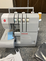 Machine à coudre surjeteuse Singer 14HD854 2/3/4 fils, robuste, pour plusieurs couches, portable, pour la couture à domicile
