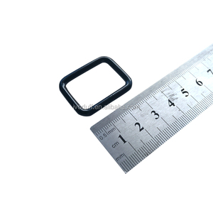 Fábrica personalizada superventas accesorios de Metal rectángulo Metal cuadrado cinturón hebilla <span class=keywords><strong>Dee</strong></span> D anillo hebilla - Product Image 1