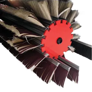 Woodworking Brush Roller Sealer Pengamplasan Sikat Profil Pengamplasan Ampelas Sikat Sisal