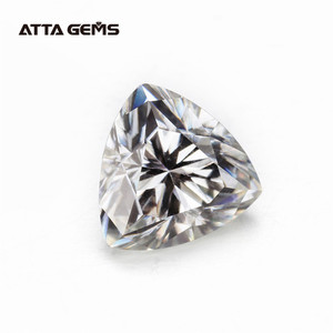 Venta al por mayor VVS1 DEF Color blanco sintético de corte Moissanite diamante - Product Image 1