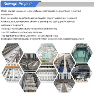 Módulo de Membrana MBR de Fibra Hueca PVDF Tipo Cortina Sumergida de 50 Metros Cúbicos por Día, Tubo Trenzado para Tratamiento de Aguas Residuales - Product Image 5