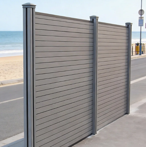 Valla <span class=keywords><strong>de</strong></span> WPC para Exteriores <span class=keywords><strong>de</strong></span> Aspecto Natural y Larga Vida Útil, Ampliamente Utilizada en Paisajismo <span class=keywords><strong>de</strong></span> Parques y Áreas Escénicas - Product Image 4