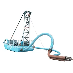 Đơn giản Mini cát bơm dredger cát khai thác mỏ NẠO VÉT Máy được trang bị với động cơ diesel cát bơm đặt bán