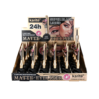 Karite-Stylo Eyeliner Liquide Mat, Produit Cosmétique de Beauté, Étanche, Longue Durée, 5mL