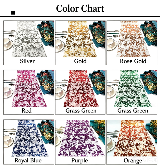 Crinkle Tulle Table Runner for Flower Wrapping Decoration