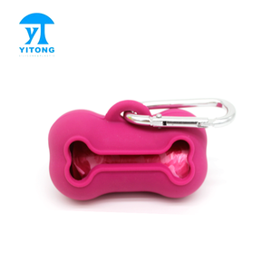 Bolsa de plástico con estampado de logotipo personalizado para excrementos de mascotas, bolsa de plástico con forma de hueso para perro, diseño personalizado - Product Image 4