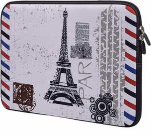 Manufacture Wholesale Customized 10-15inch Sublimation Printing Insulated Washable Neoprene Zipper Laptop Case <b>Bag</b> Laptop Sleeve - Product Image 1