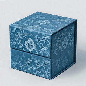 กล่องของขวัญใส่เทียนหอมแบบแข็งสั่งทำพิเศษพร้อมที่ใส่ไม้ขีดไฟ กล่องเทียนเปล่าสุดหรูสำหรับบรรจุภัณฑ์กล่องเทียน - Product Image 3