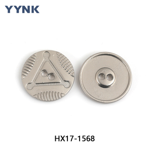 20 Năm Bán Buôn Biểu Tượng Tùy Chỉnh Lỗ Nút Kim Loại Kẽm Hợp Kim Chân May Nút Cho T-Shirt Phù Hợp Với Blazer Quần Áo - Product Image 4