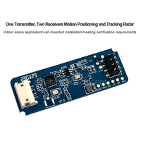 Module de capteur radar de suivi de cible de mouvement intelligent pour maison intelligente Hi-Link Factory, nouveau, petite taille, 5V 120mA HLK-LD2450 24G