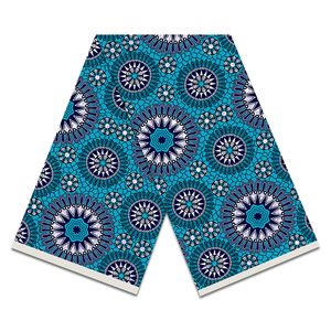Vente en gros 100% coton Tissu africain imprimé à la cire dorée Tissu africain à la cire d'or véritable Tissu Textile Design Ghana <span class=keywords><strong>Pagne</strong></span> - Product Image 2