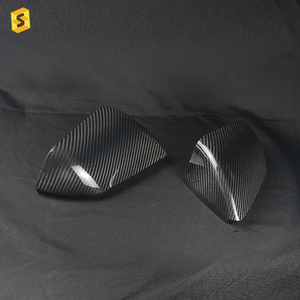 Real Carbon Fiber for 2015-2023 Rearview <b>Mirror</b> Cover Real Carbon Fiber Exterior Accessories - Product Image 5