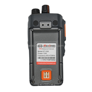 Radio bidirectionnelle sans fil étanche IP68 CE FCC avec affichage analogique UHF VHF 12W - Product Image 2