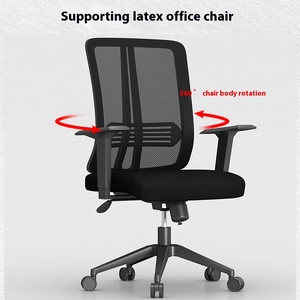 Staf meja kantor dan kursi, kombinasi meja komputer kantor modern sederhana layar kantor stasiun kerja - Product Image 6
