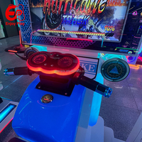 Simulateur de moto professionnel 22 pouces pour enfants, jeu d'arcade de course à monnayeur, pour parc d'attractions
