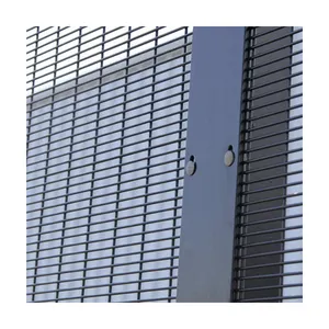 High safety customized Easy installation 358 wire mesh3D anti climb fence panels