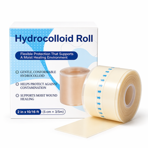 Rollo de Apósito Hidrocoloide Impermeable Autoadhesivo para Cuidado de Heridas, Úlceras por Presión y Primeros Auxilios Postoperatorios - Product Image 5
