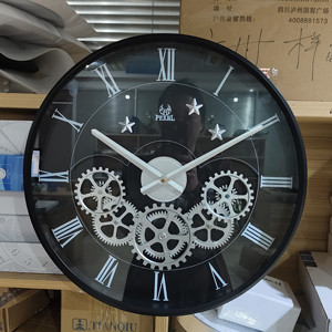 Thiết kế mới ngọc trai bánh di chuyển thạch anh Đồng hồ treo tường Ostar im lặng đồng hồ phong trào quét cơ chế OEM được chào đón - Product Image 1