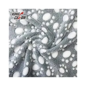 KINGCASON Blackout Curtain Custom Printing Cotton Indian Spandex 100 Polyester Flower Print Coral Fabric