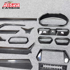 Kits de garnitures intérieures complets en fibre de carbone sèche pré-imprégnée AISKA pour Lamborghini URUS S <span class=keywords><strong>2018</strong></span>+ - Product Image 4
