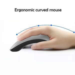 Ergonomic Ultra-Thin Slim Optical Mouse Portable and Mute <b>Wireless</b> for <b>PC</b> Laptops for Desktop Use - Product Image 6
