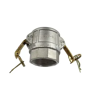 Meilleures ventes de raccords de tuyaux en fonte Malleable accouplements Camlock Type D mamelon de tuyau hydraulique