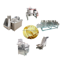 Ligne de chips de banane compactes Moxin - Transformation de bananes plantains à petite échelle
