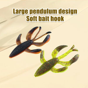 <span class=keywords><strong>Leurre</strong></span> de pêche souple en PVC en forme de crevette robot, 5,5 cm et 7,5 cm - Product Image 4