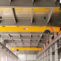 Grúa Puente Monorraíl CE LDA de 5 y 10 Toneladas, Equipo de Elevación de Viga Única para Fábrica