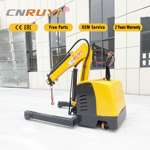 Uzaktan kumanda, elektrikli yürüyüş, kaldırma, indirme ile EPFC 2 Ton teleskopik elektrikli mobil zemin vinç - Product Image 2