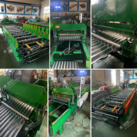 Máquina Automática para Láminas Corrugadas para la Fabricación de Paneles de Techo para la Construcción