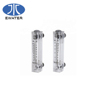Ewater LZM-15 Model 1/2 Inch Digital Water Flow Meter OEM Fluid DN15 Thread Input/Output 2-18LPM Laju Aliran 4% Akurasi 1 Tahun