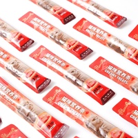 Flinnie Factory OEM/ODM Friandises humides irrésistibles pour chats, saveur poisson intense, bâtonnets de viande variés, qualité supérieure, très savoureuses, forte teneur en viande