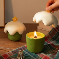 Ensemble cadeau de bougies parfumées en cire de soja mélangée aux huiles essentielles, en forme d'étoile, élégantes et mignonnes, pour la décoration intérieure, cadeaux d'anniversaire pour filles