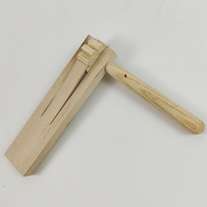 Wooden <b>Scraper</b> Musical Instrument For Children 2 To 4 Years Natural <b>Wood</b> Color Orff Instrument Turntable Design - Product Image 1