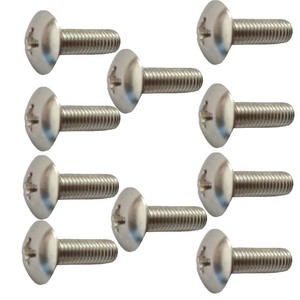 Vis de fixation pour bateau en acier inoxydable, tête croisée 5x16mm, pour réparation et remplacement, matériel marin - Product Image 5