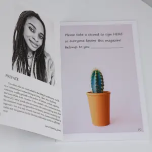 Offset Perfect Binding Benutzer definierte Low Price Color Magazine Buchdruck
