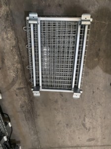 Contenedor Apilable de Alambre Metálico con Ruedas para Almacenamiento en Almacenes, Logística, Clasificación y Sistemas de Transporte Industrial Reutilizables - Product Image 4