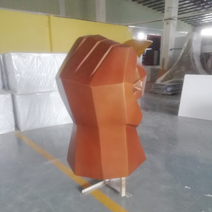 Escultura de Puño en Plástico Reforzado con Fibra de Vidrio, Figura Decorativa Moderna Artística de Resina para Montaje en Suelo - Product Image 4