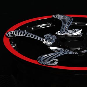 Jantes en alliage de 17, 18, 19, 20, 21, 22 pouces, design simulé en deux parties, roue de voiture de tourisme, roues forgées Cobra à cinq branches personnalisées - Product Image 5